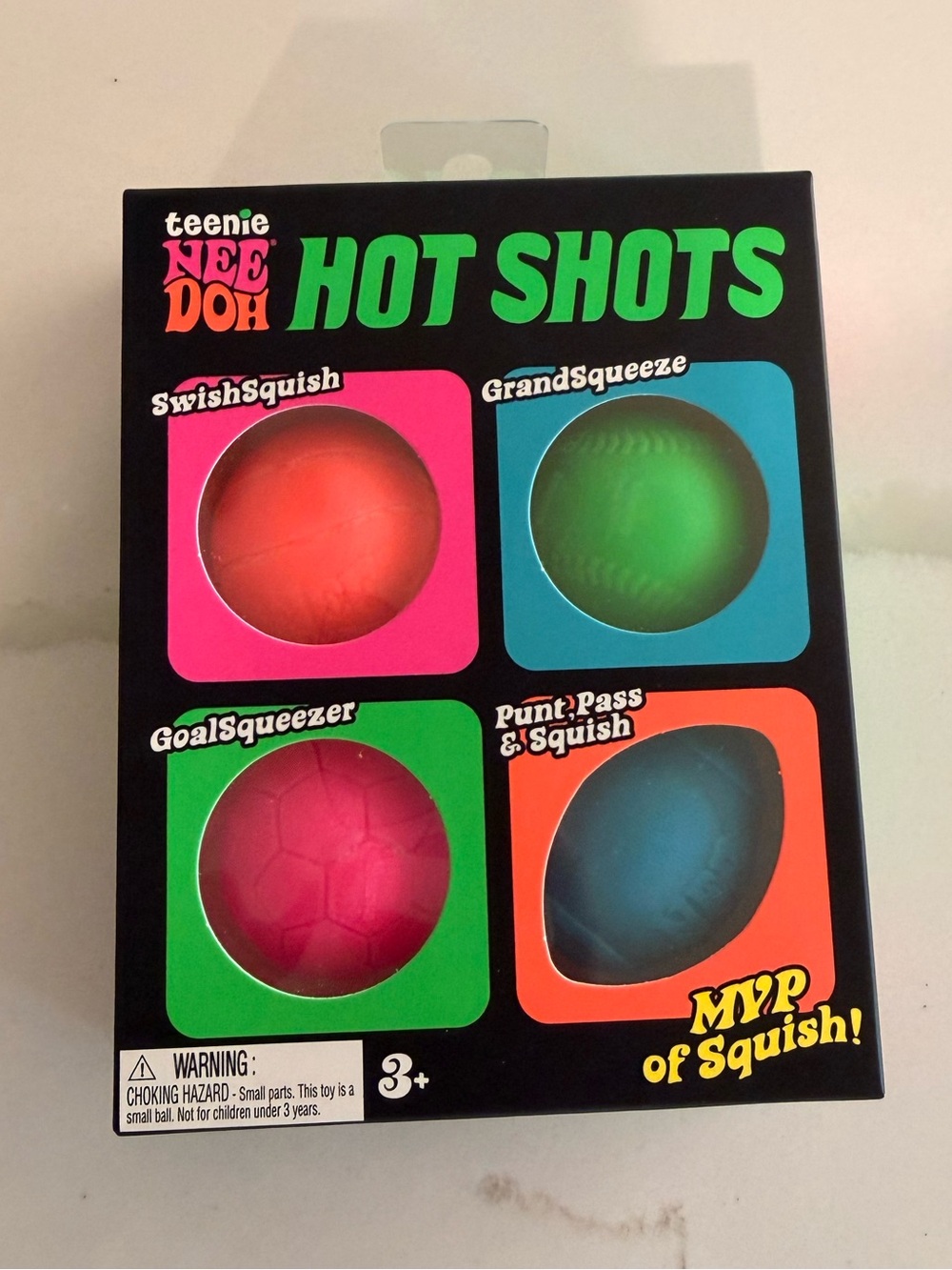 NeeDoh Teenie Hot Shots Set NIB Authentic - SHIPS FAST!